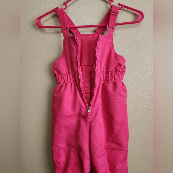 Pink Snow Pants Overalls - Picture 3 of 6